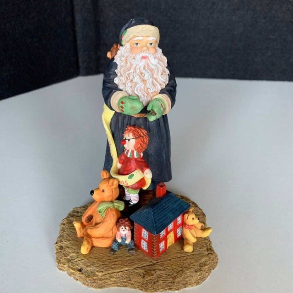 Lang & Wise Classic Santa & Friends Ellen Stouffer 1998 #4 **Missing puppet stri